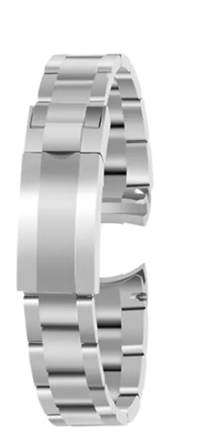 Calenzio Aurex - White Dial, Silver Case and Bracelet, Chronographic Lay-out - MEN